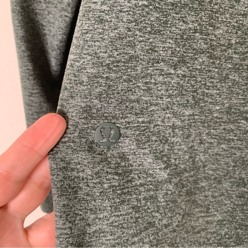 Lululemon Mens green soft jersey pull over hoodie S - Picture 9 of 9
